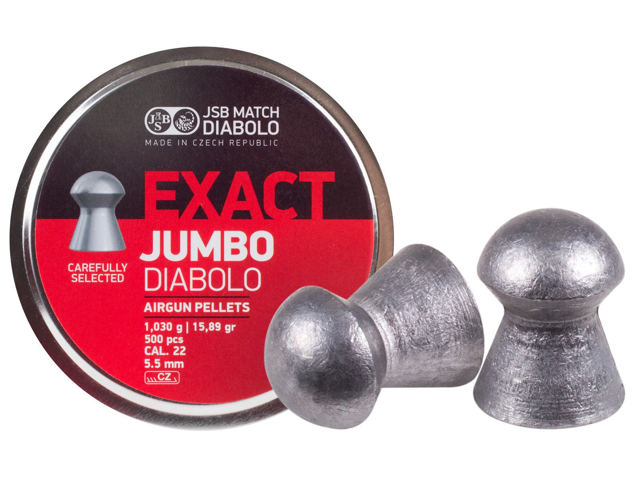 Balines 5.5 mm Jsb Match Exact Diabolo 500 uds