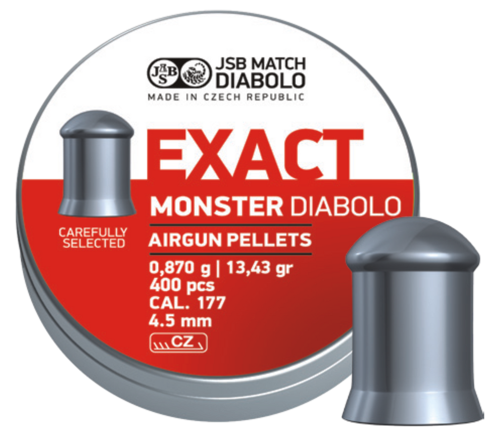 JSB Exact Monster Diablo | .177 Cal | 13.43 Grains | 400 ct – The